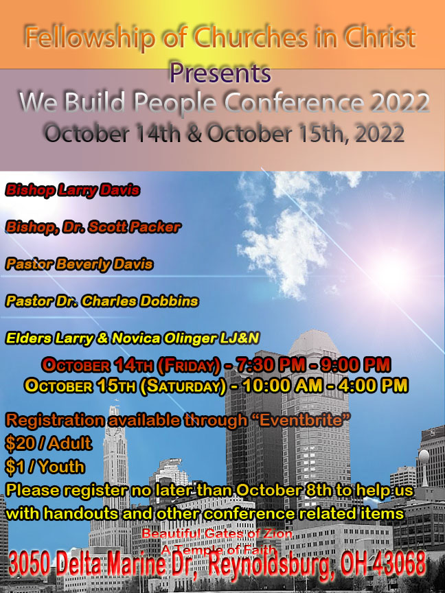 We Build People Conference 2022 – FOCIC INTERNATIONAL MINISTRIES